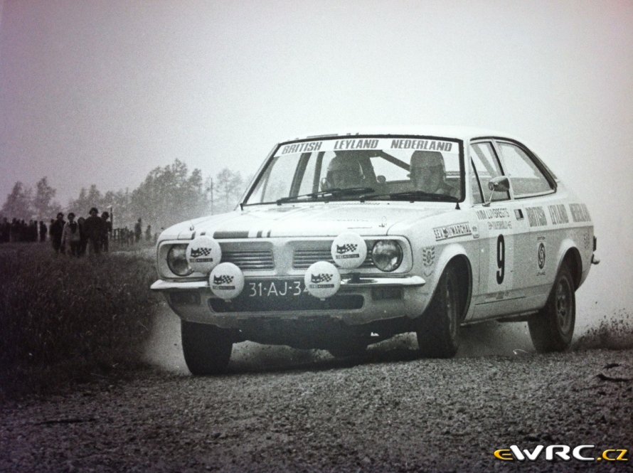 Morris Marina Wim Luijbregts / Bruno van Traa Tulpenrally 1974
