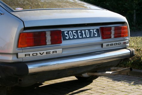 Nieuwe aanwinst : Rover SD1 2600S 1981