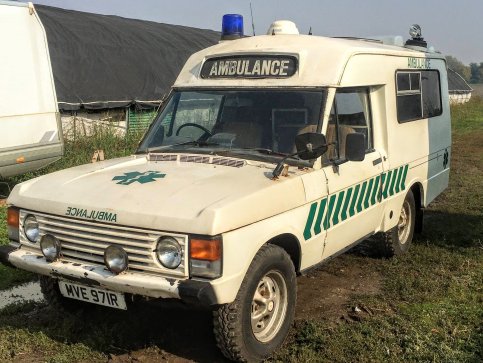 New Arrival : Range Rover Classic AMBULANCE 1976