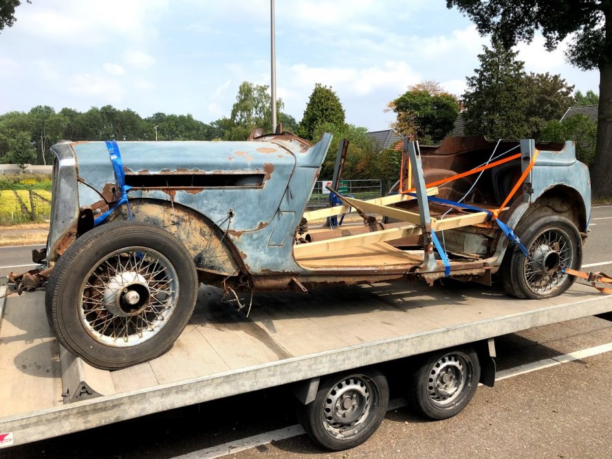 Rover P2 125 1937 - "een projectje...."