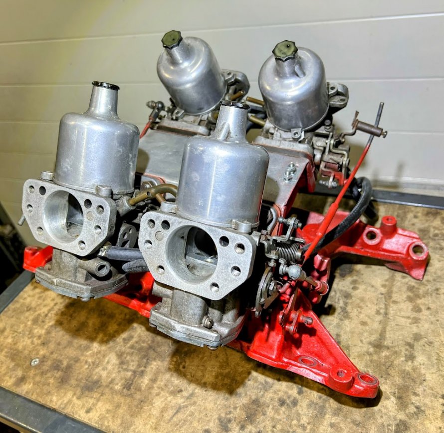 Next job : Rover V8 - 4x HIF carbs