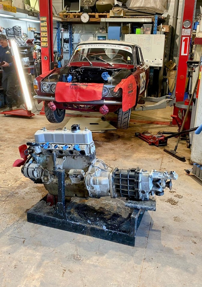 Rover P6 2000TC; haperend schakelmechanisme