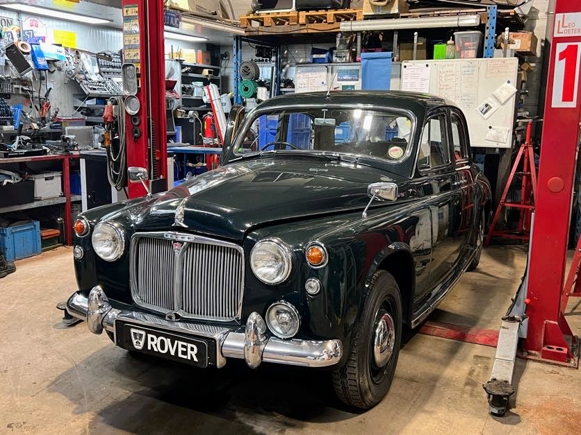 Rover P4 : Elektrische stuurbekrachtiging aanbrengen