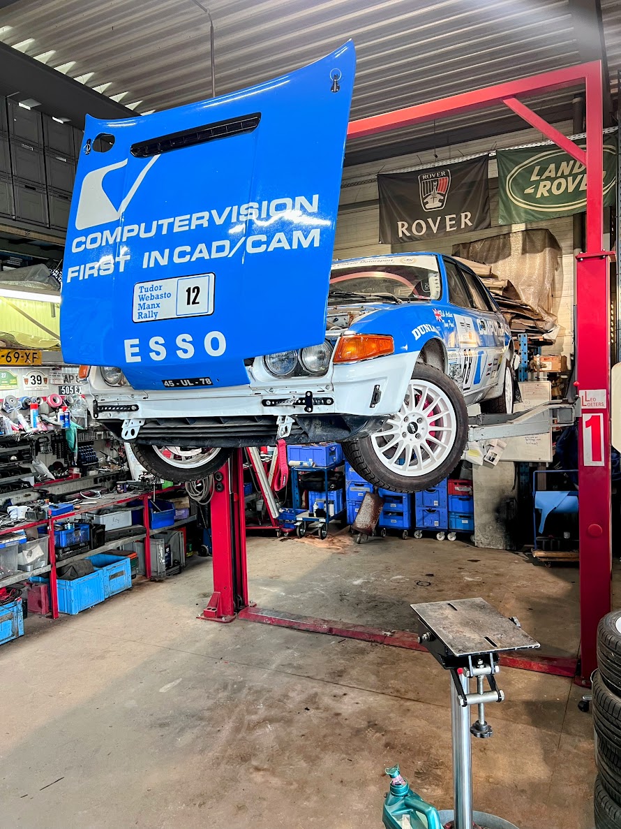 Classic-Rover aan de start van de Eifel Rallye Festival 2026 #132