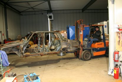 De afvalbak in.......