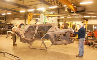 16.01.2014 “Mock Up” van de Rover P6